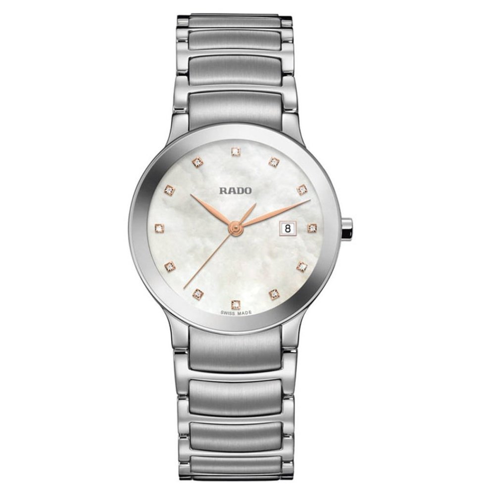 Rado Centrix R30928913 Swiss Quartz Mother of Pearl Dial Women's Watch